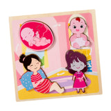 Maxbell Wood Puzzle Gifts Portable Hands on Learning Fine Motor Skills Jigsaw Puzzle Women