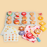 Maxbell Slice and Bake Cookies Cooking Tools Play Food Set for Kids Ages 3+ Children