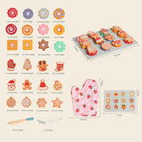 Maxbell Slice and Bake Cookies Cooking Tools Play Food Set for Kids Ages 3+ Children