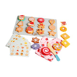 Maxbell Slice and Bake Cookies Cooking Tools Play Food Set for Kids Ages 3+ Children