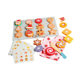 Maxbell Slice and Bake Cookies Cooking Tools Play Food Set for Kids Ages 3+ Children