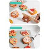 Maxbell Slice and Bake Cookies Cooking Tools Play Food Set for Kids Ages 3+ Children