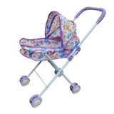 Maxbell Toy Stroller for Dolls Interactive Foldable Role Play Accessory Pretend Play
