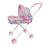 Maxbell Toy Stroller for Dolls Interactive Foldable Role Play Accessory Pretend Play