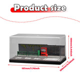 Maxbell 1/64 Model Car Display Case for Sports Car Simulation Backdrop Parking Space Style A