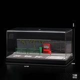 Maxbell 1/64 Model Car Display Case for Sports Car Simulation Backdrop Parking Space Style A