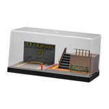 Maxbell 1/64 Model Car Display Case for Sports Car Simulation Backdrop Parking Space Style B