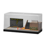 Maxbell 1/64 Model Car Display Case for Sports Car Simulation Backdrop Parking Space Style B
