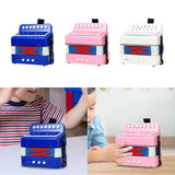 Maxbell Kids Accordion Toy Toy Accordion for Children for Outdoor Play Birthday Gift Blue