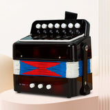 Maxbell Kids Accordion Toy Toy Accordion for Children for Outdoor Play Birthday Gift Blue