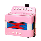 Maxbell Kids Accordion Toy Toy Accordion for Children for Outdoor Play Birthday Gift Pink