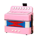 Maxbell Kids Accordion Toy Toy Accordion for Children for Outdoor Play Birthday Gift Pink