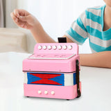 Maxbell Kids Accordion Toy Toy Accordion for Children for Outdoor Play Birthday Gift Pink