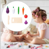 Maxbell Cutting Play Food Toys Pretend Play Kitchen Accessories for 3+ Year Old Kids Vegetables