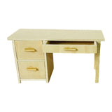 Maxbell Dollhouse Furniture Miniature  for 1: 12 Dollhouse Decor 12x5x6.5cm Desk