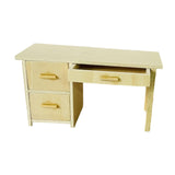 Maxbell Dollhouse Furniture Miniature  for 1: 12 Dollhouse Decor 12x5x6.5cm Desk