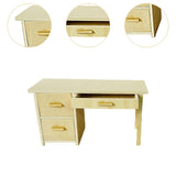 Maxbell Dollhouse Furniture Miniature  for 1: 12 Dollhouse Decor 12x5x6.5cm Desk
