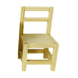 Maxbell Dollhouse Furniture Miniature  for 1: 12 Dollhouse Decor 4.5x8cm Chair