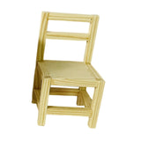 Maxbell Dollhouse Furniture Miniature  for 1: 12 Dollhouse Decor 4.5x8cm Chair