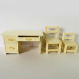 Maxbell Dollhouse Furniture Miniature  for 1: 12 Dollhouse Decor 4.5x8cm Chair