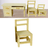 Maxbell Dollhouse Furniture Miniature  for 1: 12 Dollhouse Decor 4.5x8cm Chair