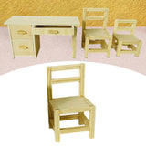 Maxbell Dollhouse Furniture Miniature  for 1: 12 Dollhouse Decor 4.5x8cm Chair
