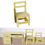 Maxbell Dollhouse Furniture Miniature  for 1: 12 Dollhouse Decor 4.5x8cm Chair