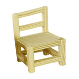 Maxbell Dollhouse Furniture Miniature  for 1: 12 Dollhouse Decor 4x6cm Chair