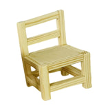 Maxbell Dollhouse Furniture Miniature  for 1: 12 Dollhouse Decor 4x6cm Chair