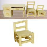 Maxbell Dollhouse Furniture Miniature  for 1: 12 Dollhouse Decor 4x6cm Chair