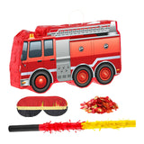 Maxbell Fire Truck Pinata Firetruck Birthday Party Supplies for Celebration Birthday