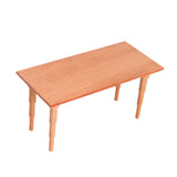 Maxbell Dollhouse Wooden Table Dioramas 1:12 Doll House Table Model for DIY Projects