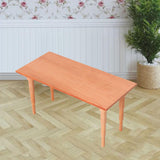 Maxbell Dollhouse Wooden Table Dioramas 1:12 Doll House Table Model for DIY Projects