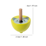 Maxbell 6x Wood Gyroscope Toys Classroom Prizes Educational Toys for Girls Boys Kids Animal
