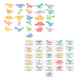 Maxbell Wooden Alphabet Animal Puzzles Abc Puzzles for Kids Ages 3-5 up Gifts