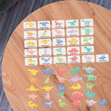 Maxbell Wooden Alphabet Animal Puzzles Abc Puzzles for Kids Ages 3-5 up Gifts