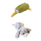 Maxbell Plush Pencil Case Zipper Closure Creative Pencil Bag for Kids