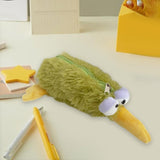 Maxbell Plush Pencil Case Zipper Closure Creative Pencil Bag for Kids