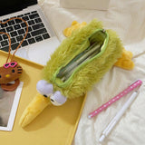 Maxbell Plush Pencil Case Zipper Closure Creative Pencil Bag for Kids