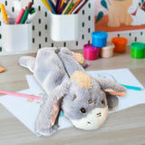 Maxbell Plush Pencil Case Zipper Closure Creative Pencil Bag for Kids