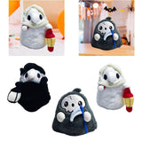 Maxbell Spooky Glowing Halloween Stuffed Animal Toy Cute Lightweight Festive Cushion Doctor