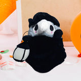 Maxbell Spooky Glowing Halloween Stuffed Animal Toy Cute Lightweight Festive Cushion Doctor