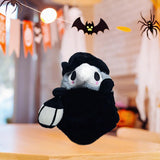Maxbell Spooky Glowing Halloween Stuffed Animal Toy Cute Lightweight Festive Cushion Doctor
