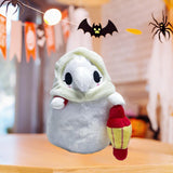Maxbell Spooky Glowing Halloween Stuffed Animal Toy Cute Lightweight Festive Cushion Nurse