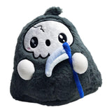 Maxbell Spooky Glowing Halloween Stuffed Animal Toy Cute Lightweight Festive Cushion Grim Reaper