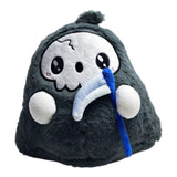 Maxbell Spooky Glowing Halloween Stuffed Animal Toy Cute Lightweight Festive Cushion Grim Reaper