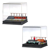 Maxbell 1/64 Scale Model Car Display Case DIY Car Parking Scene for Sports Car Decor