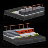 Maxbell 1/64 Scale Model Car Display Case DIY Car Parking Scene for Sports Car Decor