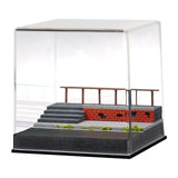 Maxbell 1/64 Scale Model Car Display Case DIY Car Parking Scene for Sports Car Decor