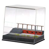Maxbell 1/64 Scale Model Car Display Case DIY Car Parking Scene for Sports Car Decor